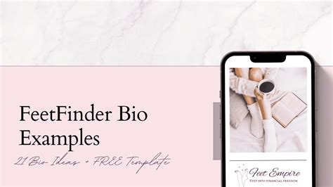 feet bio ideas|30 Feetfinder Bio Examples to Attract Buyers 